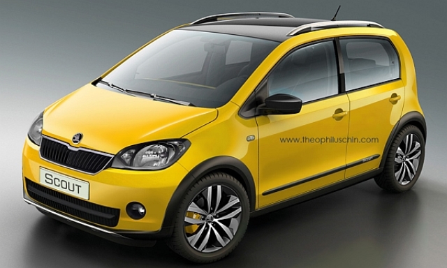 SKODA mini suv Citigo Scout