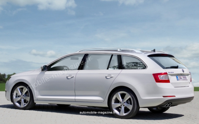 2014 SKODA OCTAVIA 3 SW