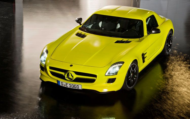 2013 Mercedes Benz SLS AMG E Cell