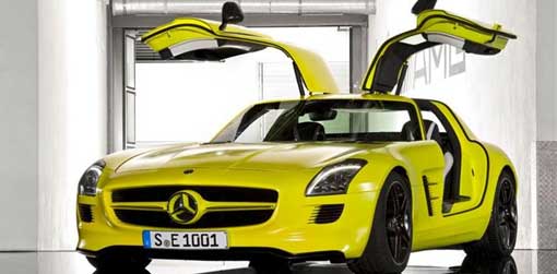 2013 Mercedes Benz SLS AMG E Cell