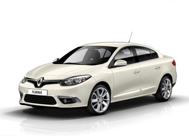 2014 RENAULT FLUENCE white