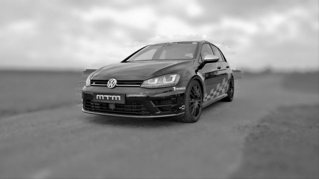 VW GOLF 7-R tuned by MTM