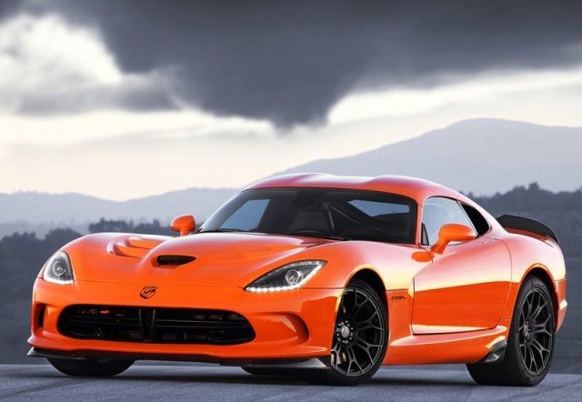 2014 DODGE VIPER SRT TA Orange color