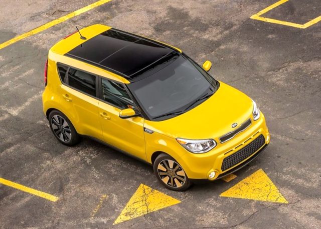 2014 KIA SOUL Yellow