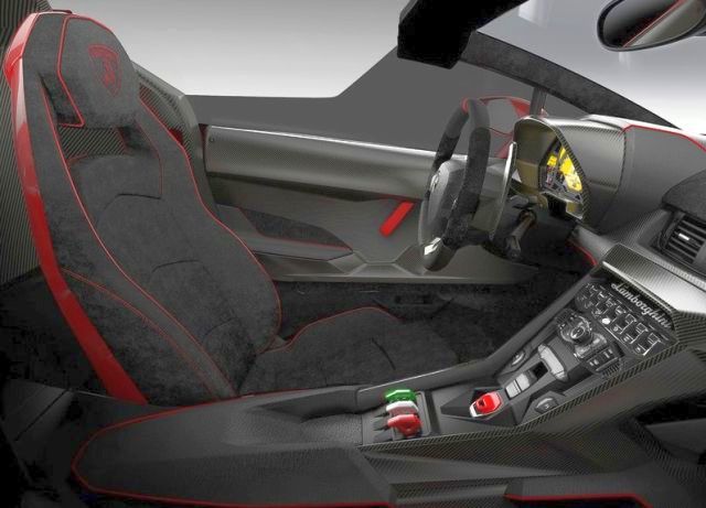 2014_LAMBORGHINI_VENENO_Roadster_RED_interior_pic-8