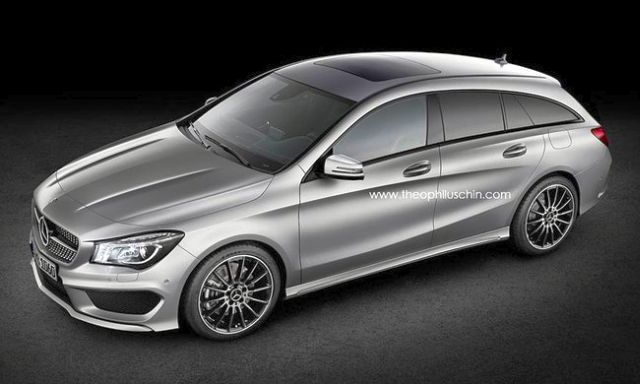 2014 novo MERCEDES CLA Shooting Brake