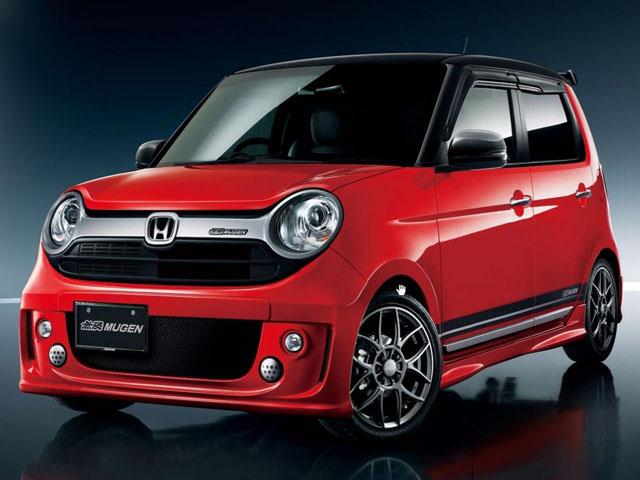 2014 Red HONDA N-ONE Mugen Tuning