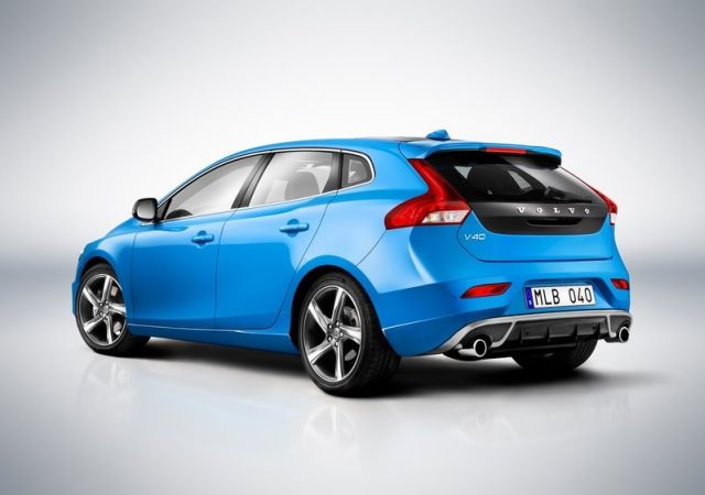 Blue VOLVO V40 R Design