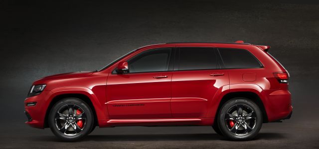 2015 JEEP GRAND CHEROKEE SRT Red Vapor Edition