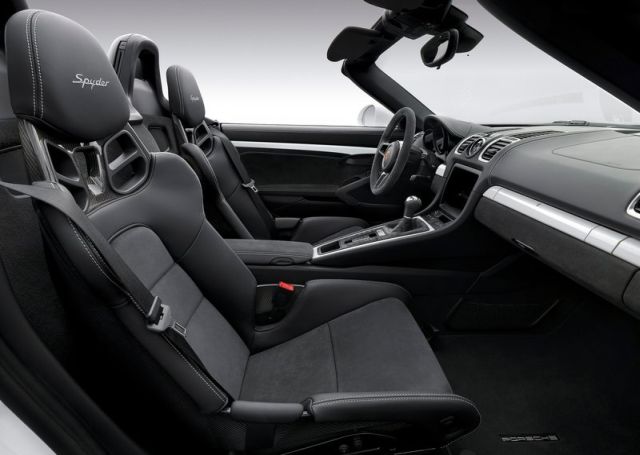 2016 PORSCHE BOXSTER SPYDER