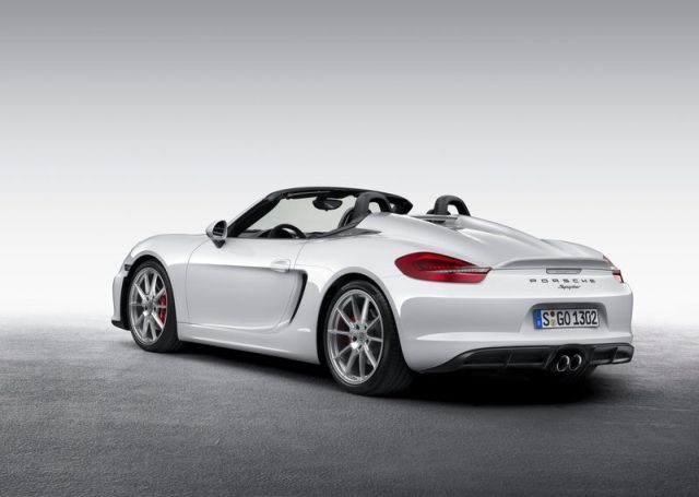2016 PORSCHE BOXSTER SPYDER