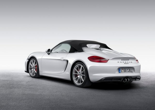 2016 PORSCHE BOXSTER SPYDER
