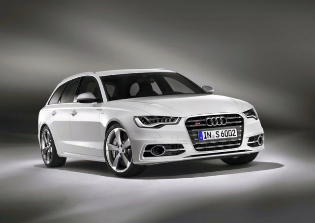 AUDI S6 AVANT white