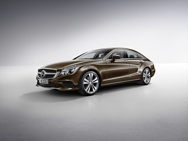 2015 MERCEDES CLS brown