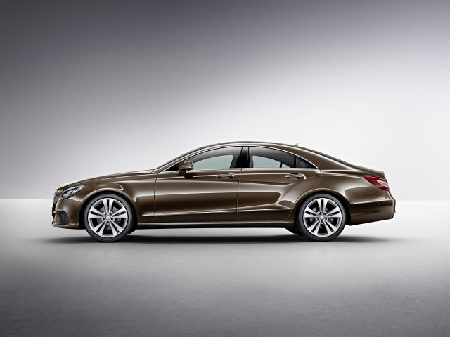 2015 MERCEDES CLS brown