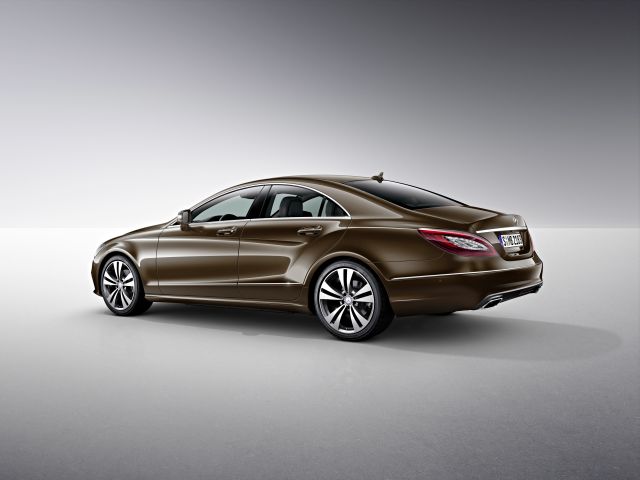 2015 MERCEDES CLS brown