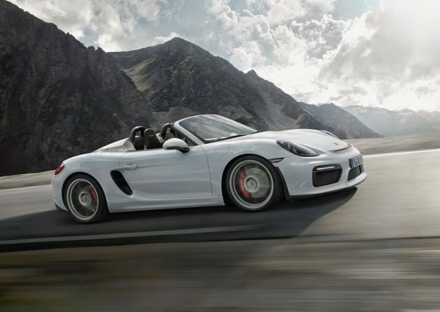 2016 PORSCHE BOXSTER SPYDER