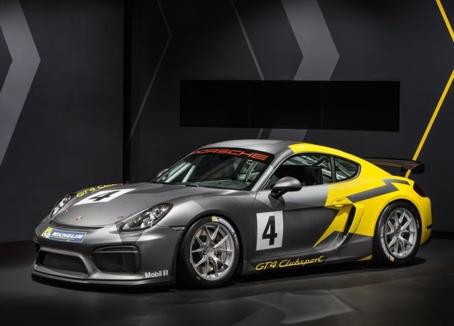 2016 PORSCHE CAYMAN GT4 Clubsport