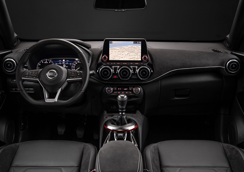 Yeni Nissan Juke dashboard