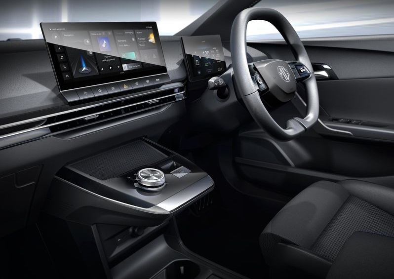 MG 4 EV dashboard