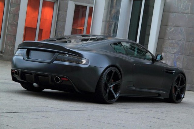 MATTE BLACK ASTON MARTIN DBS tuned by ANDERSON GERMANY