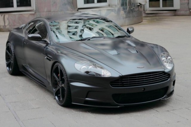 MATTE BLACK ASTON MARTIN DBS tuned by ANDERSON GERMANY