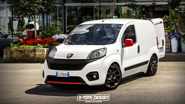 FIAT FIORINO ABARTH render by X-TOMI