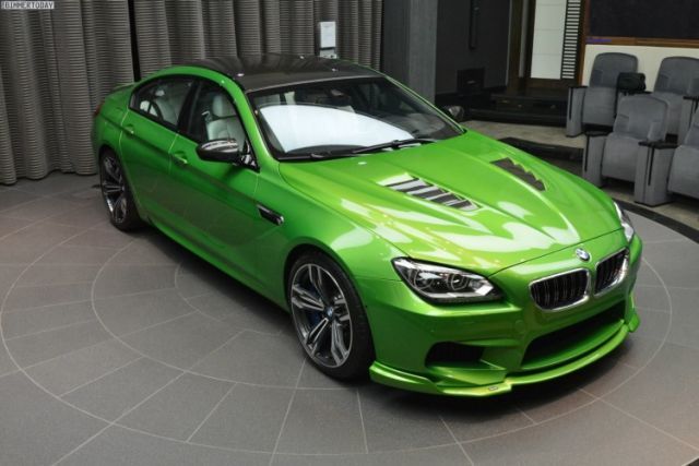 BMW M6  by ABU DHABI MOTORS – Individual Java Green