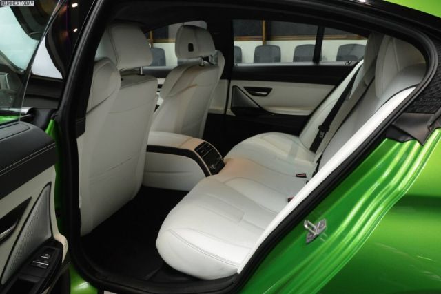 BMW M6 by ABU DHABI MOTORS - Individual Java Green