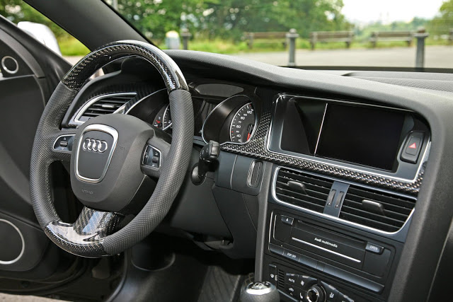 Brown AUDI A5 Cabrio tuned by SENNER