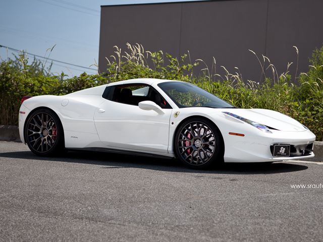 FERRARI 458 SPIDER tuned by SR AUTO