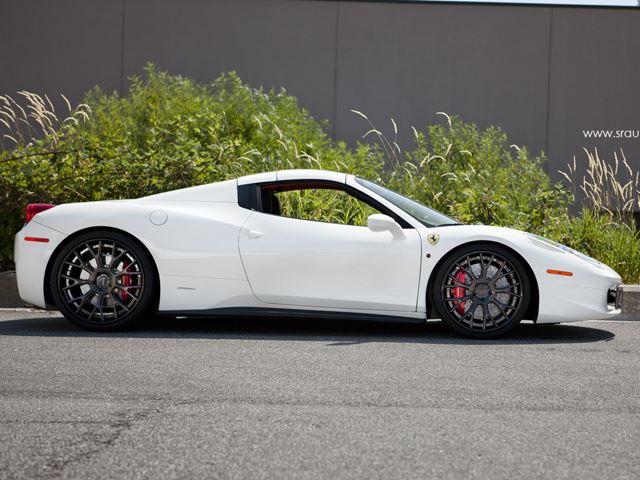 FERRARI 458 SPIDER tuned by SR AUTO