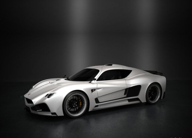 FM AUTO MAZZANTI EVANTRA V8 Engine