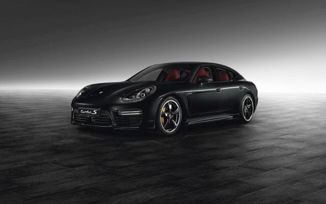 JET BLACK METALLIC Color PORSCHE PANAMERA TURBO-S by PORSCHE EXCLUSIVE