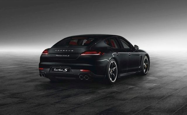 JET BLACK METALLIC Color PORSCHE PANAMERA TURBO-S by PORSCHE EXCLUSIVE