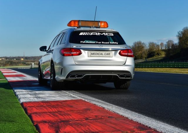 MERCEDES-C63 S AMG ESTATE F1 MEDICAL CAR