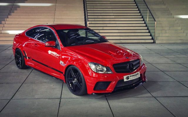 MERCEDES C-CLASS COUPE tuned by PRIOR DESIGN