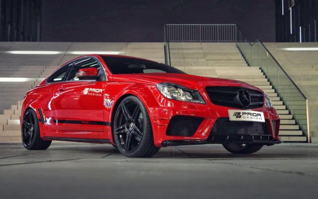 MERCEDES C-CLASS COUPE tuned by PRIOR DESIGN