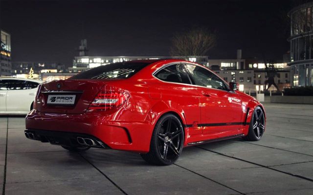 MERCEDES C-CLASS COUPE tuned by PRIOR DESIGN