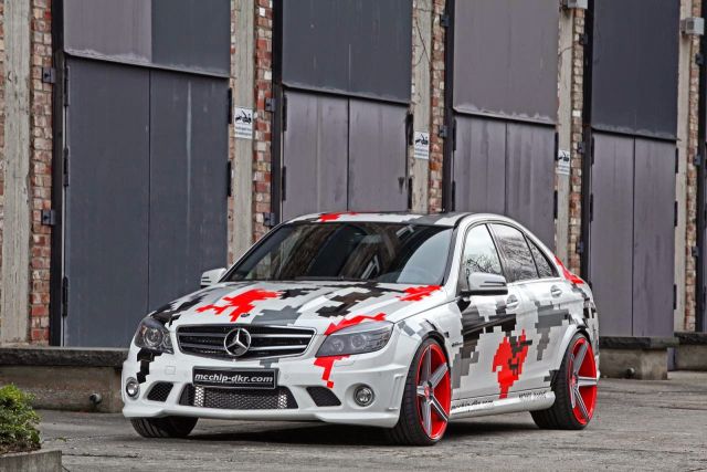 MERCEDES C63 AMG tuned by MCCHIP-DKR