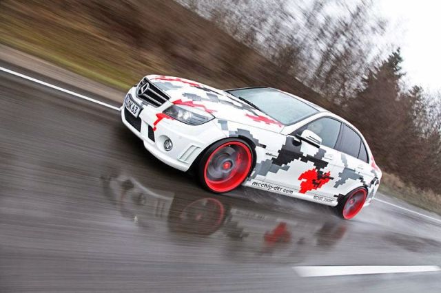 MERCEDES C63 AMG tuned by MCCHIP-DKR