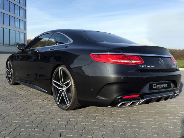 MERCEDES S63 COUPE tuned by G-POWER