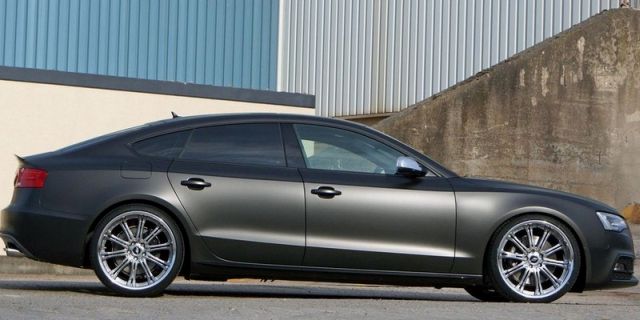 Matte Black AUDI S5 SPORTBACK tuned by SENNER