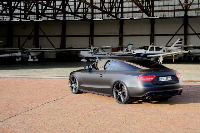 AUDI A5 COUPE MATTE BLACK