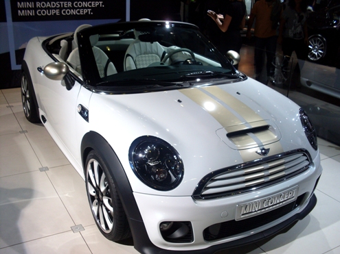 MINI ROADSTER Concept…white…www.oopscars.com…