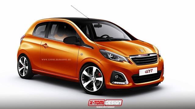 PEUGEOT 108 GTI ! render