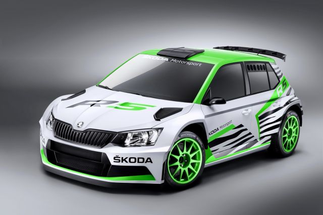 SKODA FABIA R5 RALLY CAR