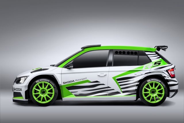 SKODA FABIA R5 RALLY CAR