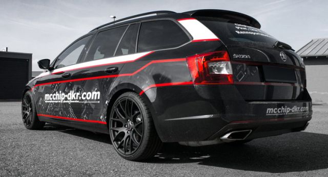 SKODA OCTAVIA VRS tuned by McChip-Dkr
