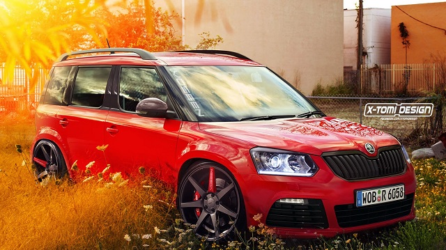 SKODA YETI tuned render by XTOMI DESING